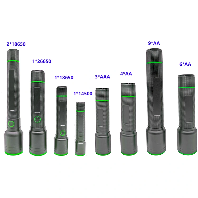 1500 Lumen wiederaufladbare Taschenlampe