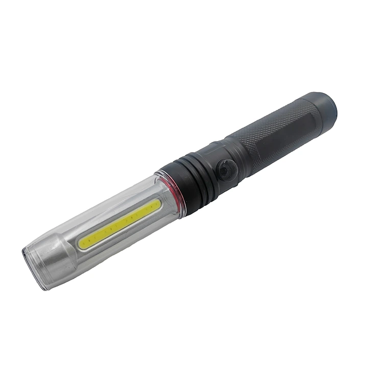 3-in-1-Multifunktions-Aluminium-COB-LED-wiederaufladbare Taschenlampe
