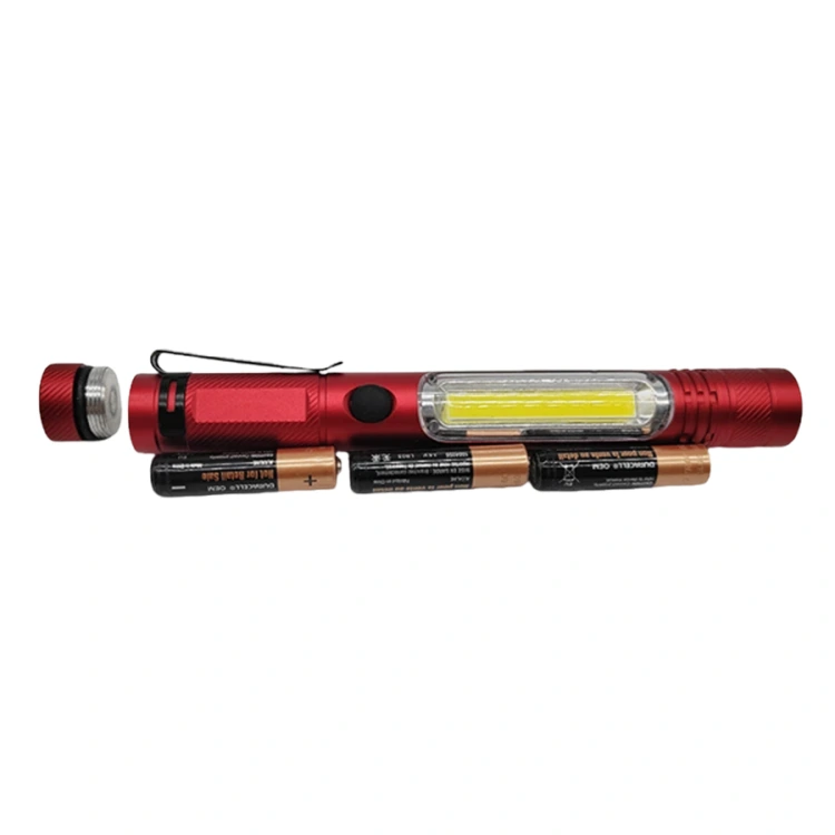 Portable Clip COB LED Flashlight