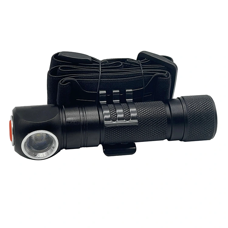 2in1 Rechargeable Headlamp And Pocket Flashlight